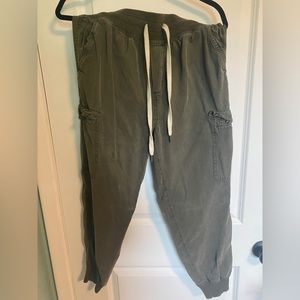 olive Aerie joggers